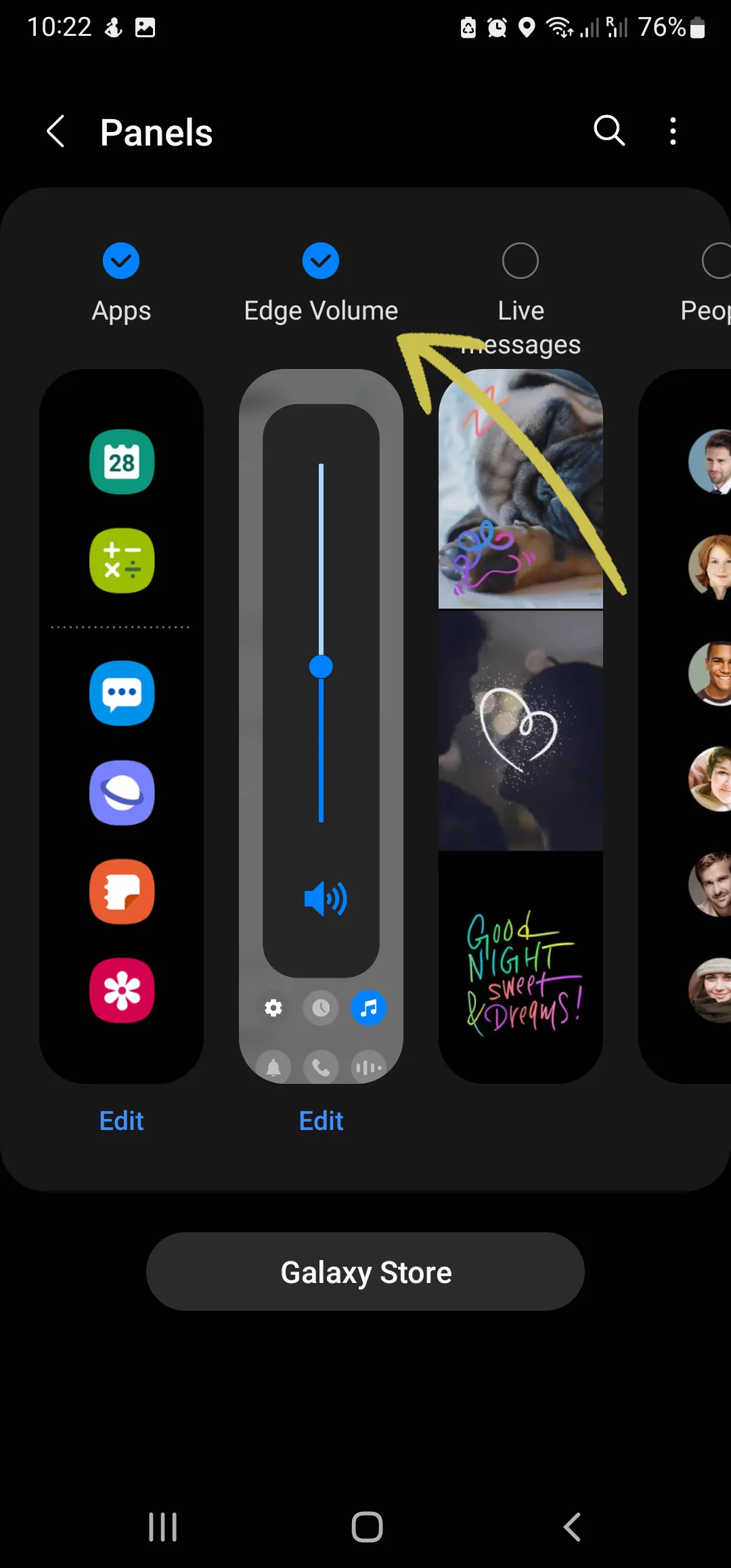 How do I enable and use the app? - Step 5